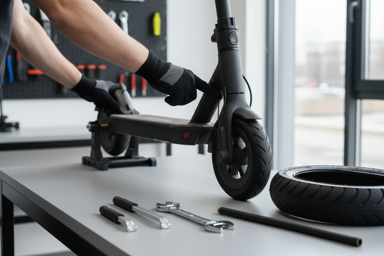 E-Scooter Reifen wechseln Anleitung
