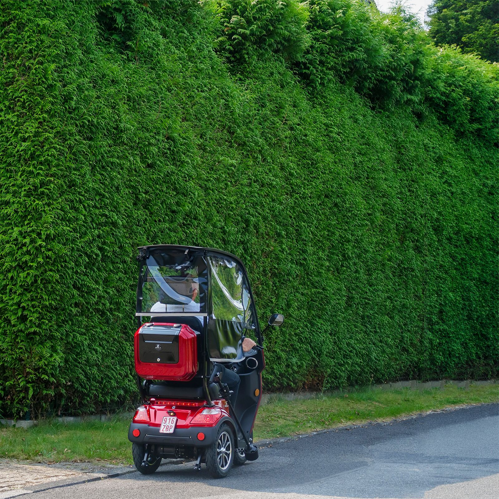 Deisla DS3-25 Dreirad mit Dach und Wetterschutz (25 km/h)