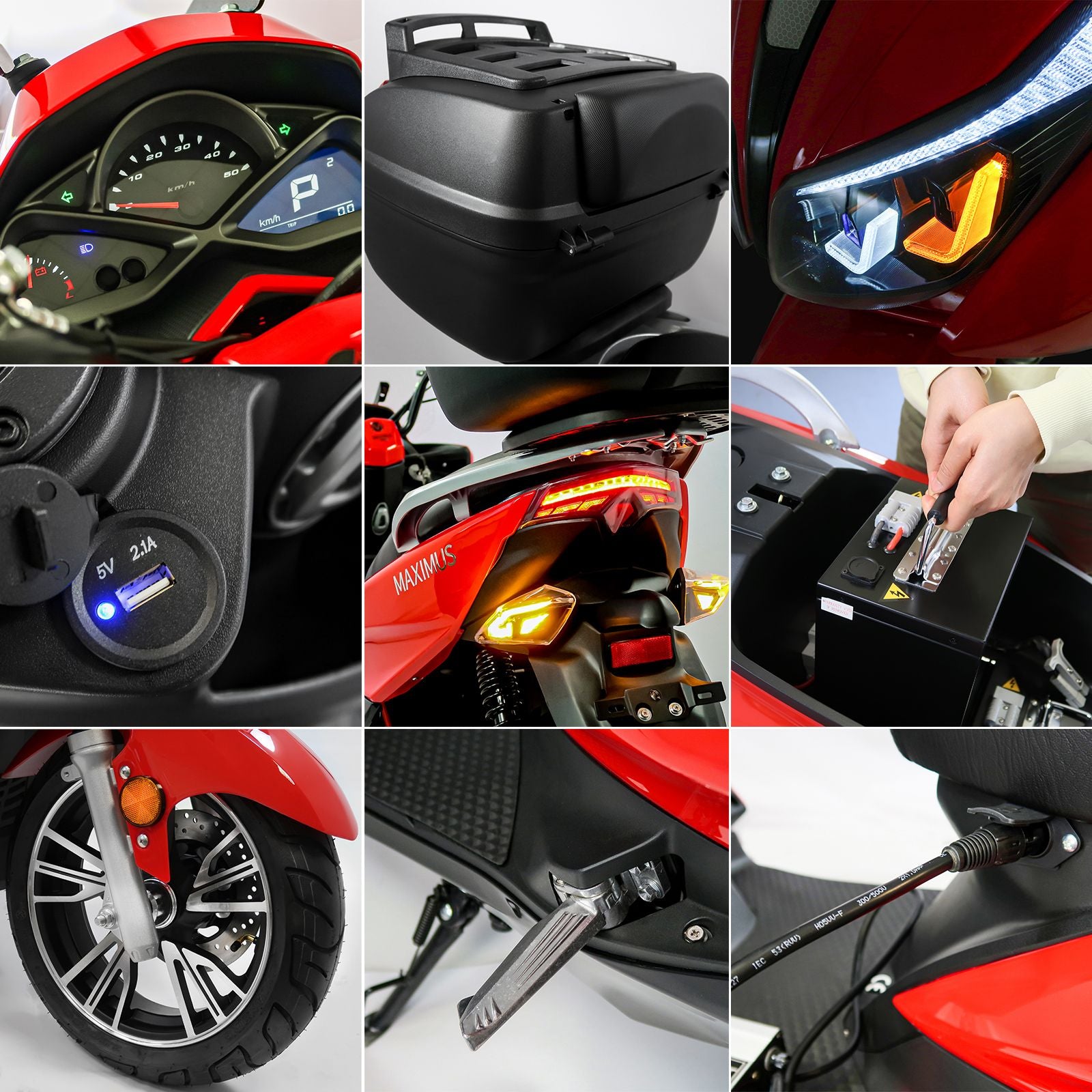 Rolektro Maximus MX2-45 (2xAkku) (45 km/h)